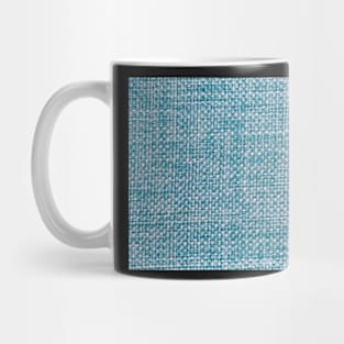 Blue fabric texture Mug